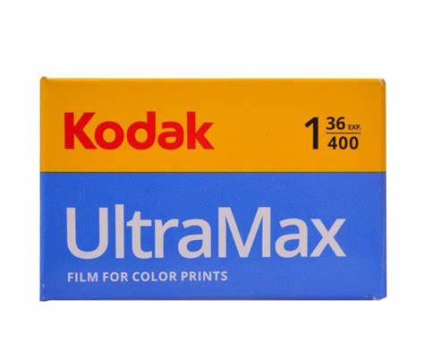 Kodak UltraMax 400 Speed Color Print Film 35mm Photo 135 36